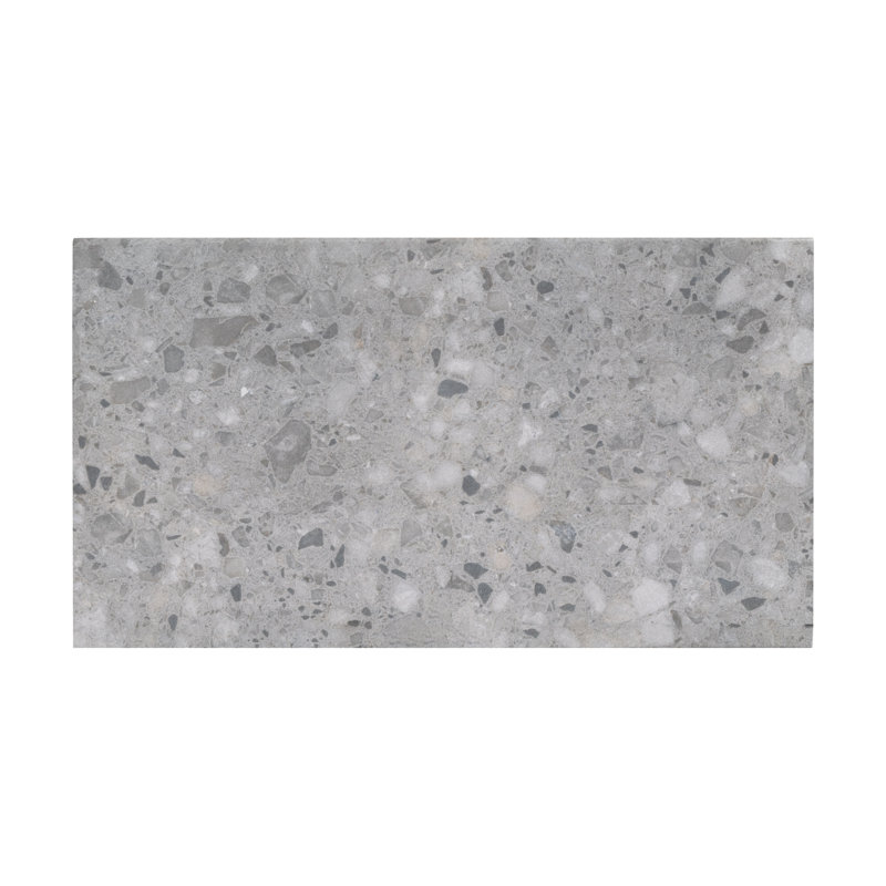Duravia 13 in. x 24 in. x 0.79 in. Matte Porcelain Pool Coping (4.33 sq. ft./unit, 2 Piece), Gray