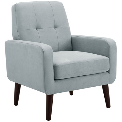 Crandall 27" W Tufted Armchair by One Allium Way