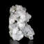 Apophyllite sur calcédoine