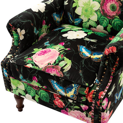 Fauteuil d'appoint à oreilles Anndi