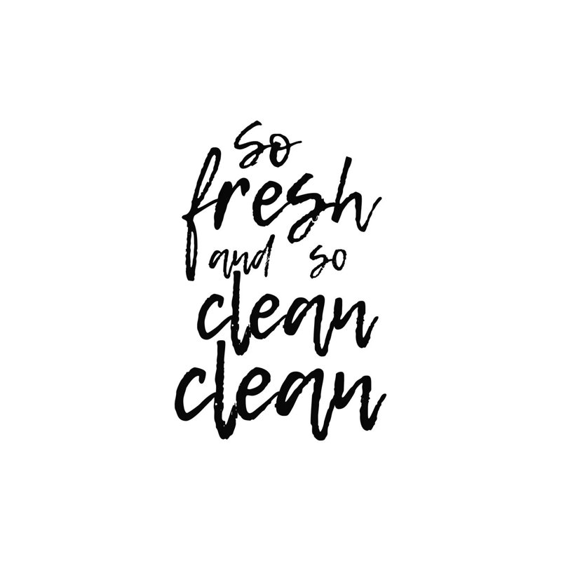 So Fresh And So Clean Clean - Wrapped Canvas Print, 152.5 cm H x 101.5 cm W