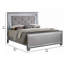 Lit plateforme touffeté Ailey-1218049924