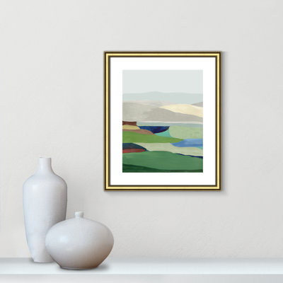 Free Land II - Cadre photo, reproduction d'art sur papier