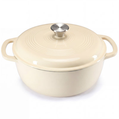 Enameled Cast Iron Dutch Oven with Lid