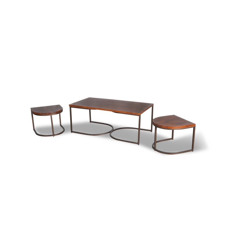Ensemble de tables basses 3 pièces Slayden