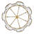 Nala Seven-Light Drum Chandelier w/ Multi-Faceted Optic Crystal Glass-65382866