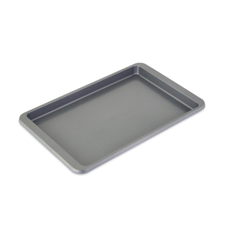 KitchenAid® 10X15in Nonstick Aluminized Steel Baking Sheet, Gray