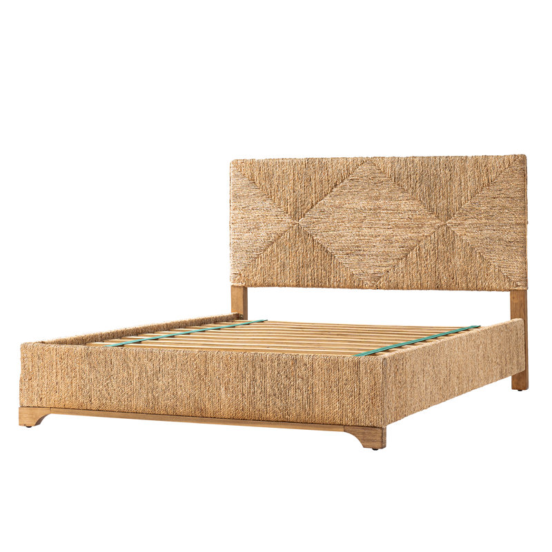 Lit tissé en osier standard Anesty Melosia, Grand