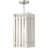 8in Outdoor Pendant Lantern with Clear Glass Shade-101230924
