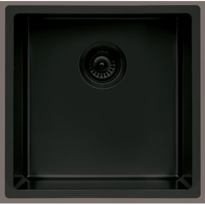 Ukinox 440mm W Single Bowl Stainless Steel Kitchen Sink