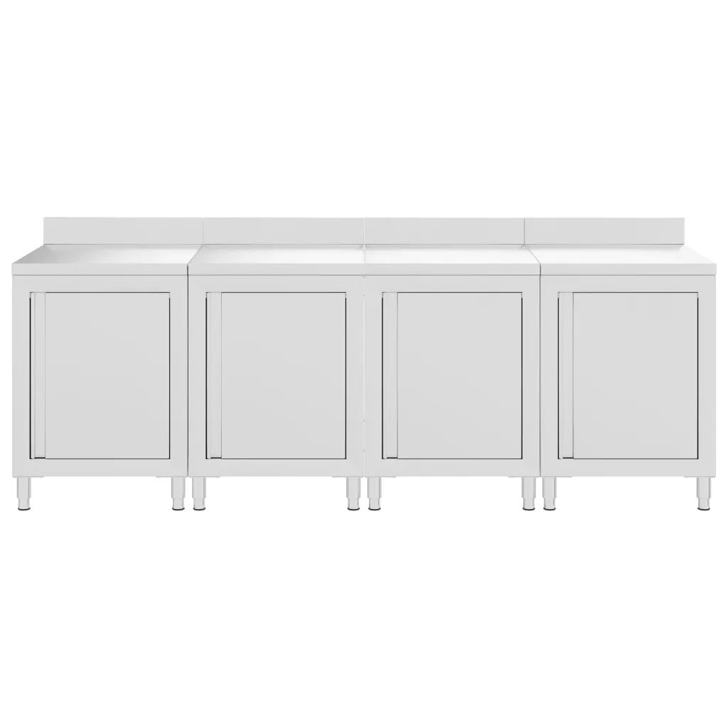 Sideboard Audrys aus Edelstahl 60 cm