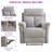  34.3" Wide Soft and Upholstered Manual Standard Recliner with Ergonomic Armrests（Set of 2)-1918416261