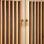 Bibliothèque simple en bois massif