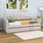 Upholstered Twin Daybed with Twin Trundle and USB Ports-1953697017