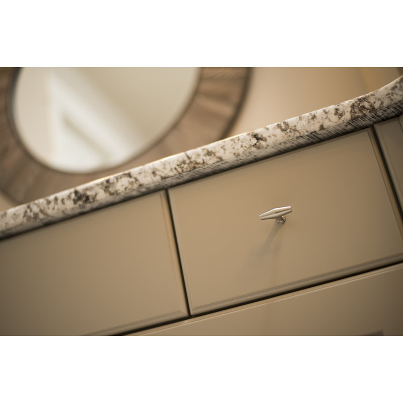 Wexler 1/2" Length Bar Knob, Stainless Steel