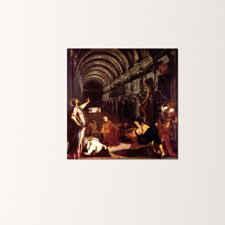 Tintoretto - Wrapped Canvas Print