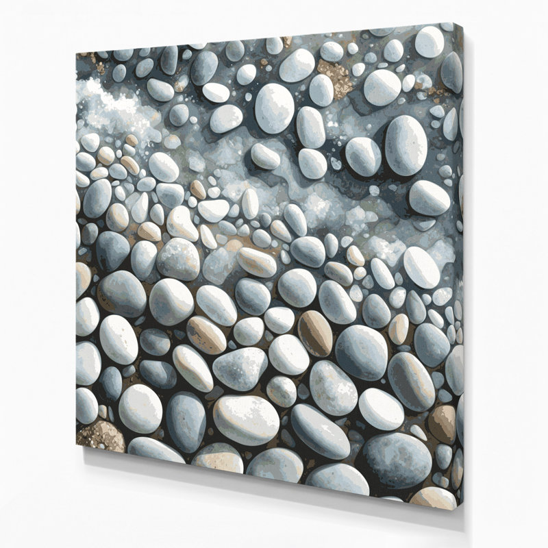 Art mural sur toile Coastal, H 32 po x l 32 po