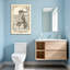 Bath & Laundry Otter lisant un journal sur la toilette-1918568797
