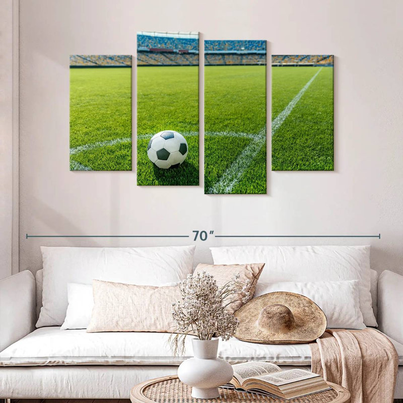 Sireci Soccer Corner Kick, 32" H x 52" W