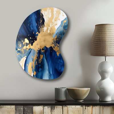 Lenard - Fractals Boom Shape Irregular Metal Wall Decor