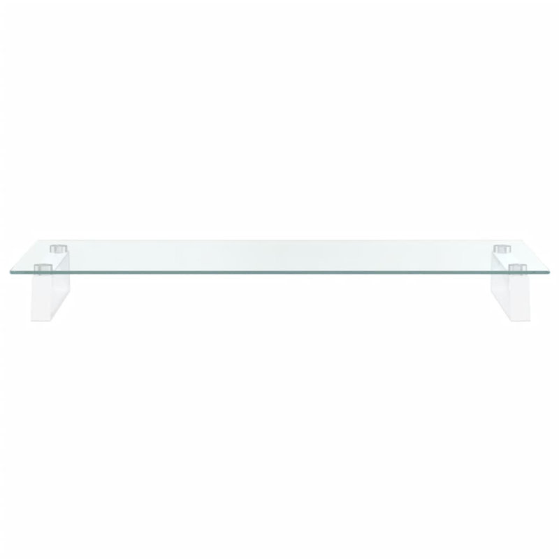 Langmesser Monitor Stand, White