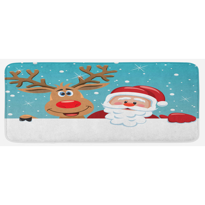 Tapis de cuisine Santa