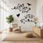 Adhésif décoratif en vinyle Burnish Birds & Blossoms - Élégant décor d'art inspiré de la nature pour le salon-41587761-41587760