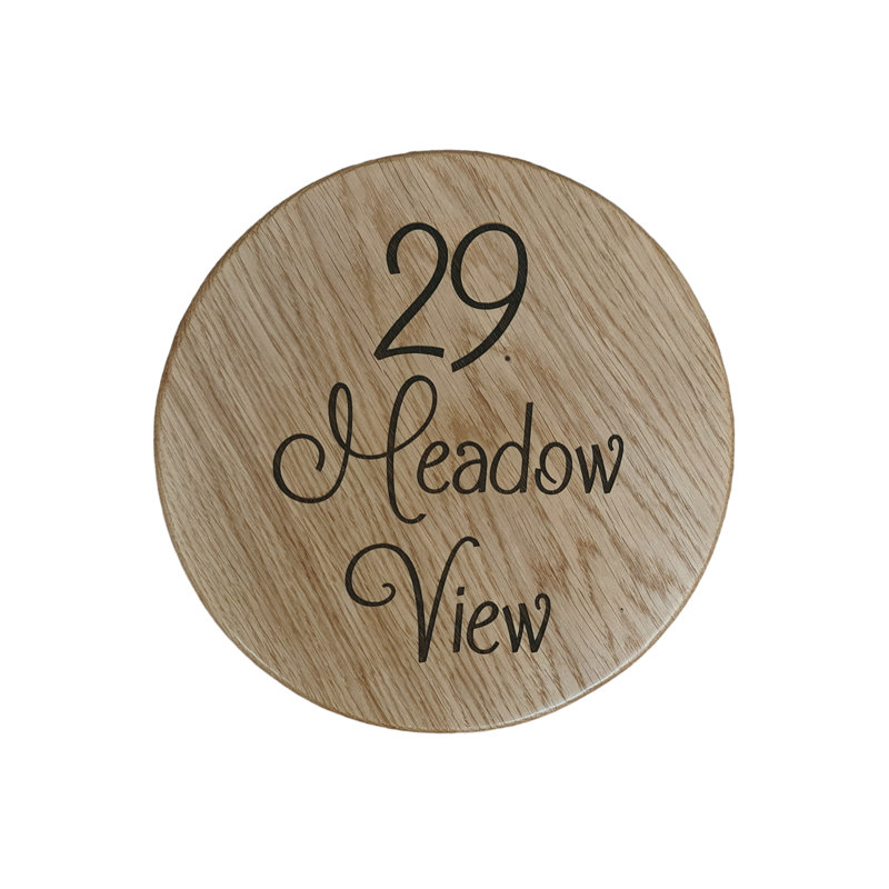 Araiah Round Wall Plaque, Yes