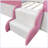 Floor Upholstered Kids Bed With Stairs-106588487-106588485