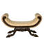 Banc en bois massif Terrell