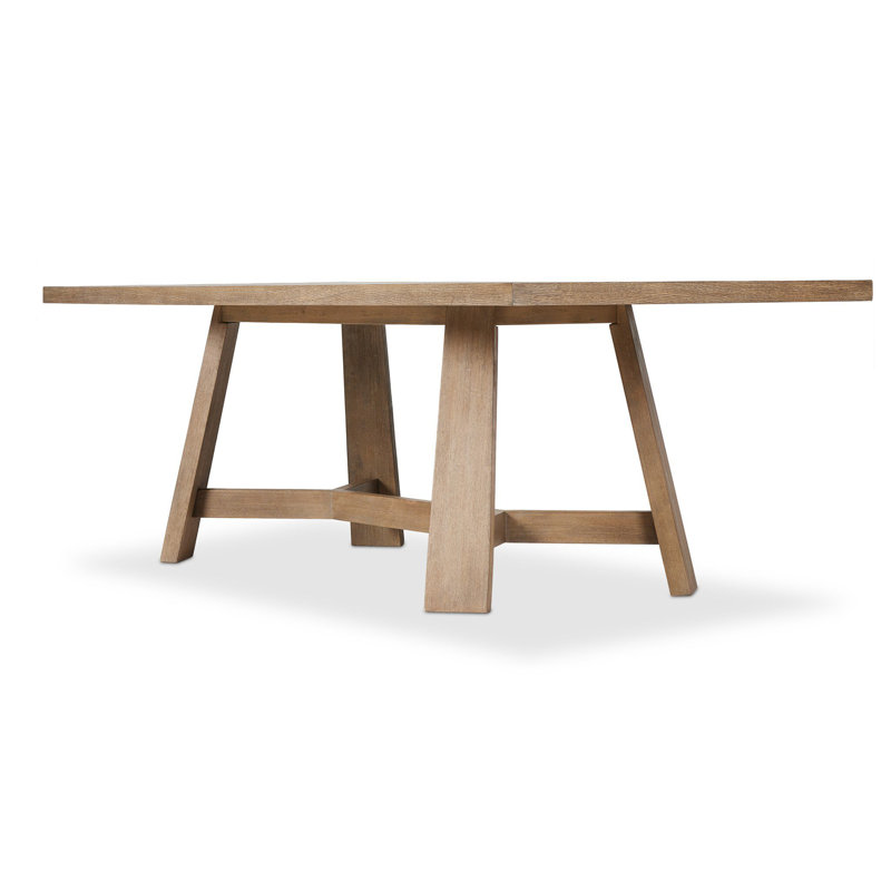 Munich Dining Table, Light Brown