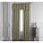 100% Cotton Ticking Stripe Room Darkening Rod Pocket Single Curtain Panel-53620008-53620009