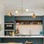 4 - Light Gold Kitchen Island Pendant-1078962334