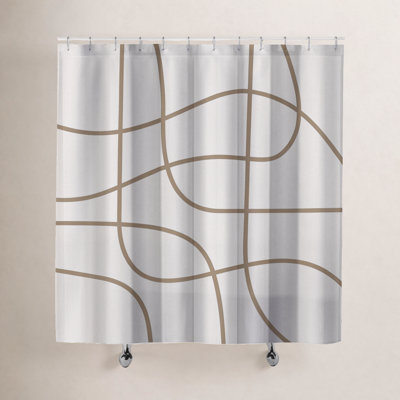 Coco Polyester Shower Curtain
