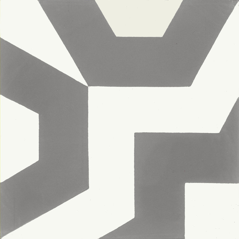 Carreau de mur et de sol à motif ciment / béton 8 po x 8 po Dekko, Cornerstone
