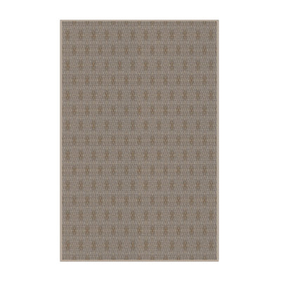 Brun Tapis décoratif Saenz
