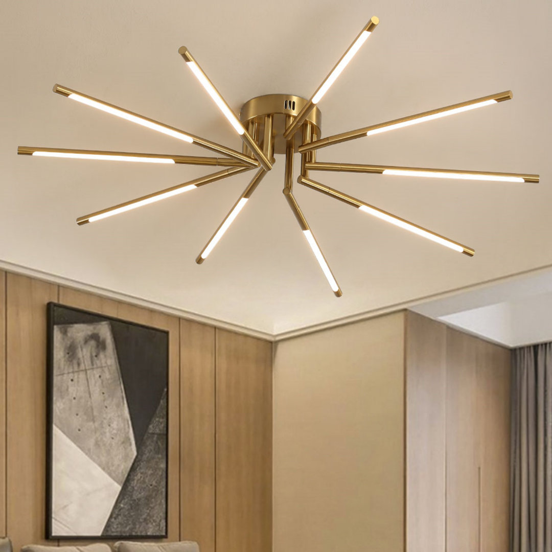 Angellia LED Semi Flush Mount Brayden Studio®