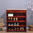 16 Pair Solid Wood Shoe Storage Cabinet
