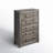 Arlina Farmhouse 5 - Drawer Chest,Rustic Gray-2008637543