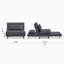 Fauteuil convertible Blago Jacquelyn-1983352118