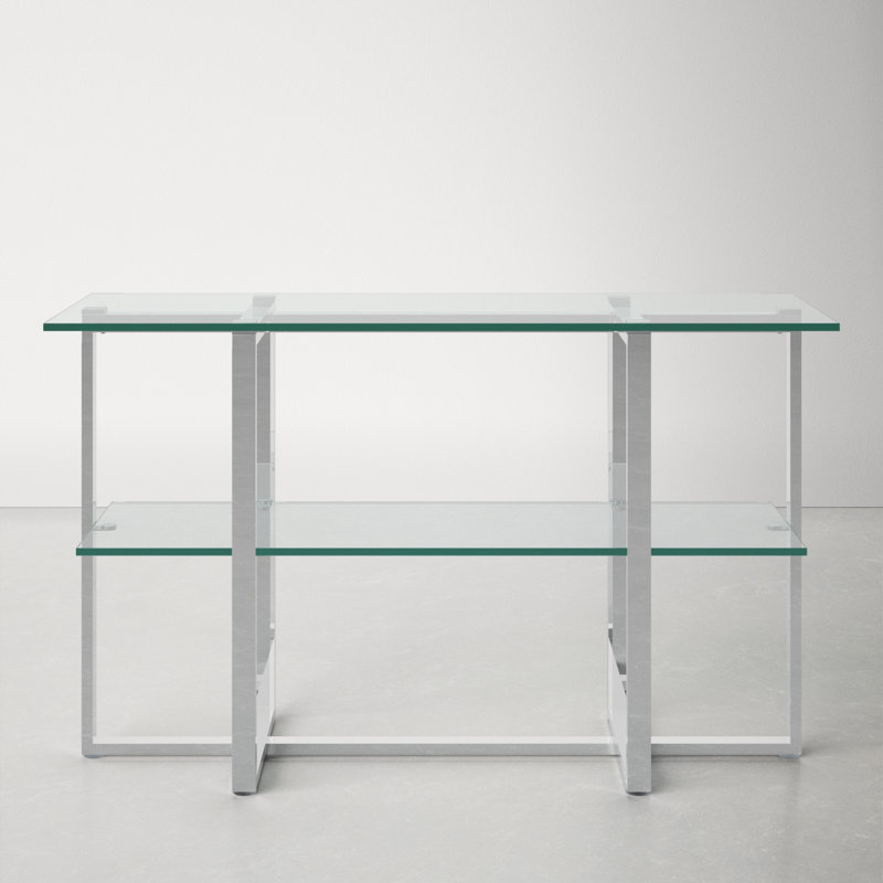 Dern Glass 50" Wide Console Table