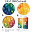 Rainbow Explostion Kaleidoscope I - nourriture et boissons, art mural toile popcorn-401256942-401256936-401256937