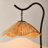 Brown + Black Grass + Iron + Marble Free form Floor Lamps