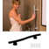 INVISIA Accent Bar in Matte Black, Designer Luxury Curved Grab Bar (500 lb. Capacity)
