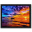 « vibrante », reproduction de photo sur toile noir coucher de soleil-23148424-23148421