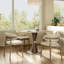 Ensemble de table de salle à manger et de chaises 39 "/ 43" pour 2 à 4 personnes, coin-repas-920047400-920047401-920047406