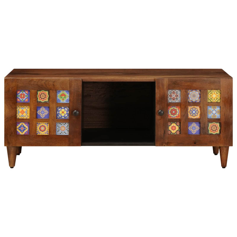 Solid Wood Coffee Table with Storage