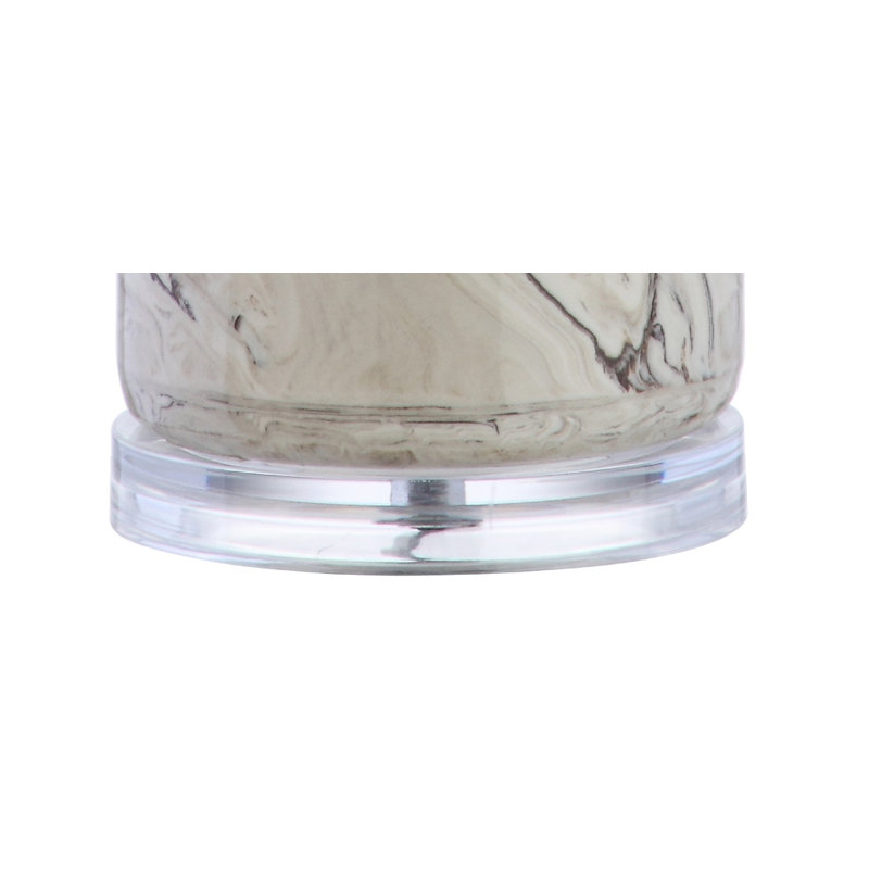 Lampe de table transparente 23 po Dondi