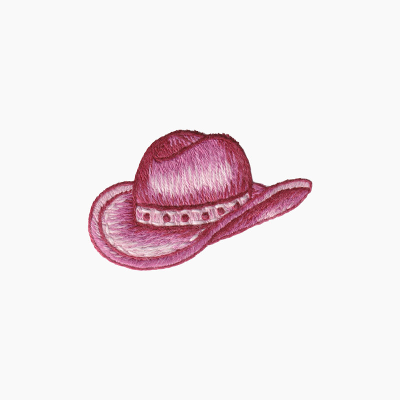 Cowgirl Hat Tissue Box Cover