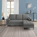 Aubreelynn 82" Wide Reversible Modular Sofa & Chaise